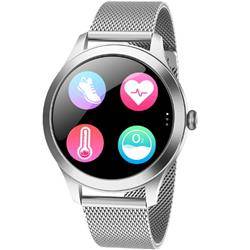 GARETT Smartwatch Garett Women Naomi Pro sreb,stal