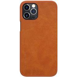 Nillkin Qin Leather Case iPhone 12 Pro Max brown