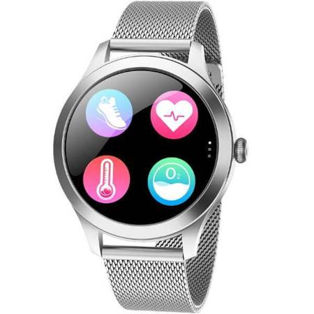 GARETT Smartwatch Garett Women Naomi Pro sreb,stal